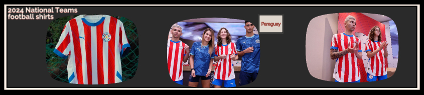 fake Paraguay football shirts 2024